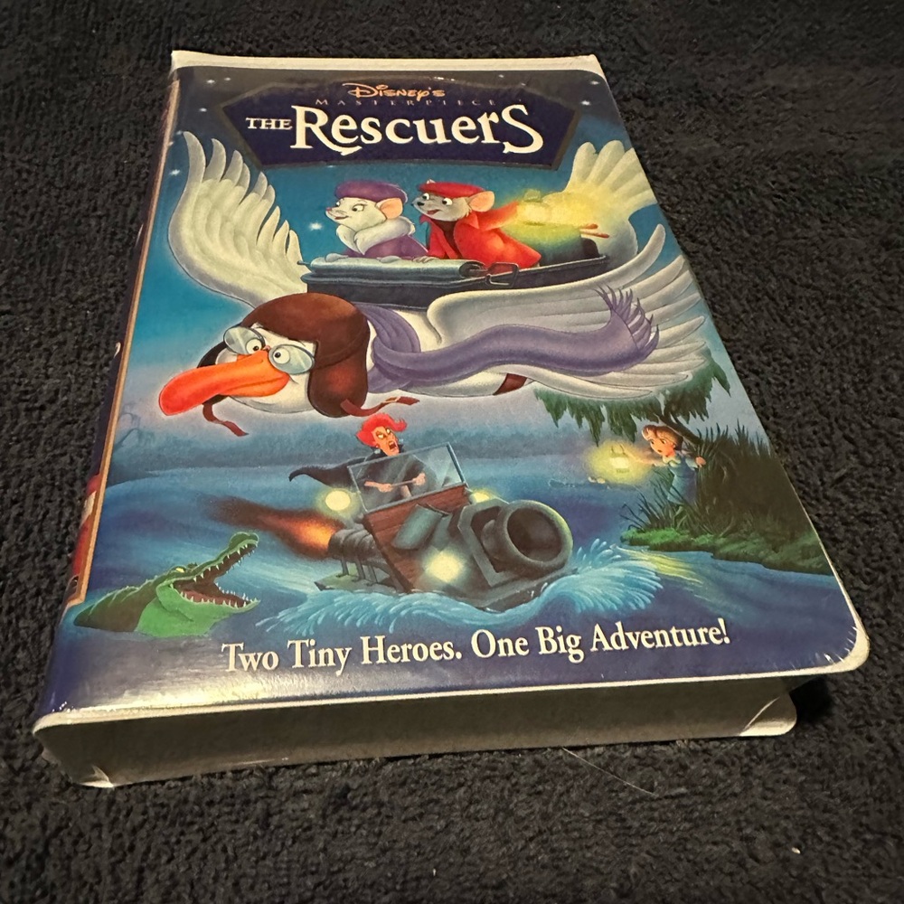 Disney The Rescuers VHS: Vintage! New Still Sealed!